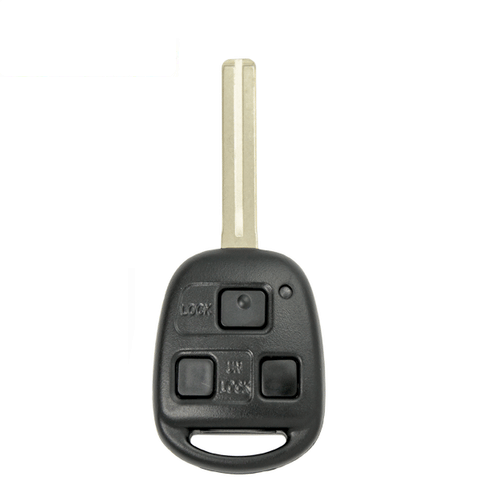 2001 - 2008 Lexus ES / RX / 3-Button Remote Head Key / PN: RHK-LEXUS-3B2 / HYQ12BBT (AFTERMARKET) - UHS Hardware 2001 - 2008 Lexus ES / RX / 3-Button Remote Head Key / PN: RHK-LEXUS-3B2 / HYQ12BBT (AFTERMARKET) - UHS Hardware