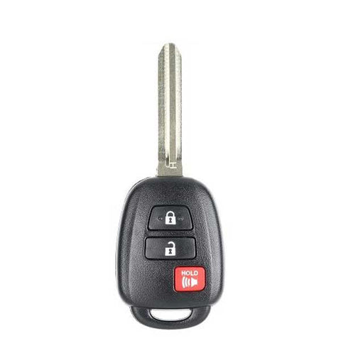 2014-2019 Toyota / 3-Button Remote Head Key / PN: 89070-52F50 / HYQ12BDM (AFTERMARKET) - UHS Hardware 2014-2019 Toyota / 3-Button Remote Head Key / PN: 89070-52F50 / HYQ12BDM (AFTERMARKET) - UHS Hardware