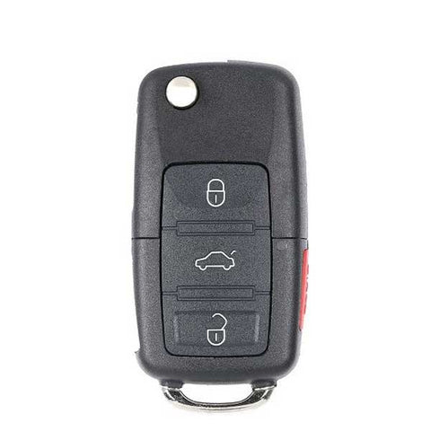 1998-2002 Volkswagen / 3-Button Flip Key / PN: NBG8137T / IJ0-959-753-F (AFTERMARKET) - UHS Hardware 1998-2002 Volkswagen / 3-Button Flip Key / PN: NBG8137T / IJ0-959-753-F (AFTERMARKET) - UHS Hardware