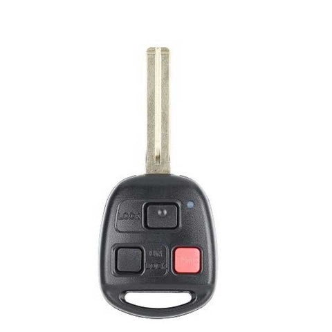 1999-2003 Lexus / 3-Button Remote Head Key / PN: 89070-48020 / NI4TMTX-1 (AFTERMARKET) - UHS Hardware 1999-2003 Lexus / 3-Button Remote Head Key / PN: 89070-48020 / NI4TMTX-1 (AFTERMARKET) - UHS Hardware