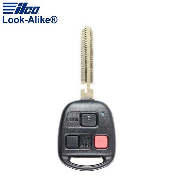 2010-2014 Toyota FJ Cruiser / 3-Button Remote Head Key / PN: 89070-35140 / HYQ12BBT (AFTERMARKET) - UHS Hardware 2010-2014 Toyota FJ Cruiser / 3-Button Remote Head Key / PN: 89070-35140 / HYQ12BBT (AFTERMARKET) - UHS Hardware