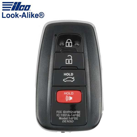 2019-2019 Toyota Avalon / 4-Button Smart Key / PN: 8990H-07010 / HYQ14FBE (AFTERMARKET) - UHS Hardware 2019-2019 Toyota Avalon / 4-Button Smart Key / PN: 8990H-07010 / HYQ14FBE (AFTERMARKET) - UHS Hardware
