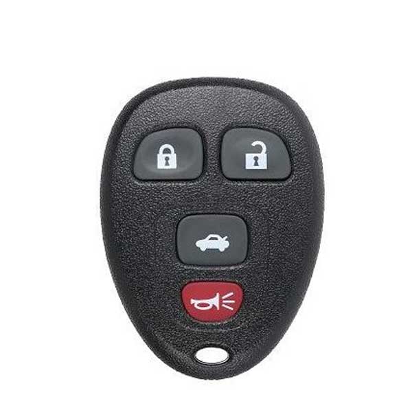 2004-2009 GM / 4-Button Keyless Entry Remote / PN: 22733523/ KOBGT04A (AFTERMARKET) - UHS Hardware 2004-2009 GM / 4-Button Keyless Entry Remote / PN: 22733523/ KOBGT04A (AFTERMARKET) - UHS Hardware