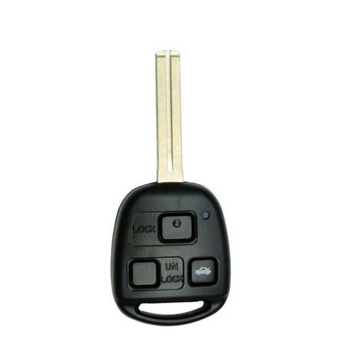 2001-2009 Lexus / 3-Button Remote Head Key / PN: 89070-50660 / HYQ12BBK (AFTERMARKET) - UHS Hardware 2001-2009 Lexus / 3-Button Remote Head Key / PN: 89070-50660 / HYQ12BBK (AFTERMARKET) - UHS Hardware