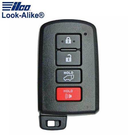 2013-2018 Toyota Rav4 / 4-Button Smart Key / PN: 89904-0R080 / HYQ14FBA (AFTERMARKET) - UHS Hardware 2013-2018 Toyota Rav4 / 4-Button Smart Key / PN: 89904-0R080 / HYQ14FBA (AFTERMARKET) - UHS Hardware