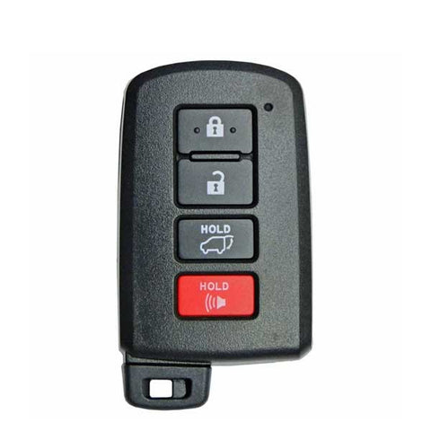 2013-2018 Toyota Rav4 / 4-Button Smart Key / PN: 89904-0R080 / HYQ14FBA (AFTERMARKET) - UHS Hardware 2013-2018 Toyota Rav4 / 4-Button Smart Key / PN: 89904-0R080 / HYQ14FBA (AFTERMARKET) - UHS Hardware