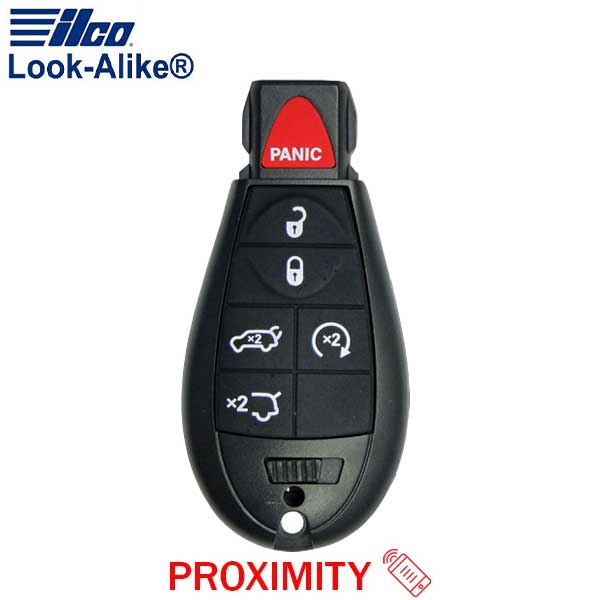 New Replacement 3-Button Key Fob IYZ-C01C – Fobik Style Remote
