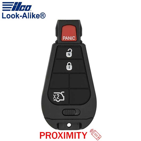 2011-2013 Jeep Grand Cherokee / 4-Button Fobik Key / PN: 68051664 / IYZ-C01C (AFTERMARKET) - UHS Hardware 2011-2013 Jeep Grand Cherokee / 4-Button Fobik Key / PN: 68051664 / IYZ-C01C (AFTERMARKET) - UHS Hardware