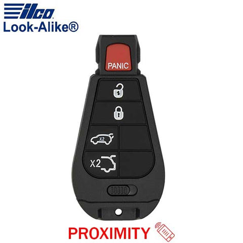 2011-2013 Jeep Grand Cherokee / 5-Button Fobik Key / PN: 68051665 / IYZ-C01C (AFTERMARKET) - UHS Hardware 2011-2013 Jeep Grand Cherokee / 5-Button Fobik Key / PN: 68051665 / IYZ-C01C (AFTERMARKET) - UHS Hardware