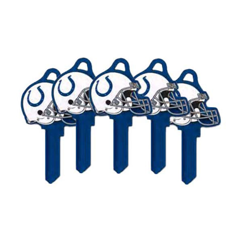 ILCO - NFL TeamKeys - Helmet Edition - Key Blank - Indianapolis Colts - KW1 (5 Pack) - UHS Hardware ILCO - NFL TeamKeys - Helmet Edition - Key Blank - Indianapolis Colts - KW1 (5 Pack) - UHS Hardware