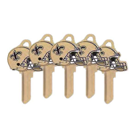 ILCO - NFL TeamKeys - Helmet Edition - Key Blank - New Orleans Saints - KW1 (5 Pack) - UHS Hardware ILCO - NFL TeamKeys - Helmet Edition - Key Blank - New Orleans Saints - KW1 (5 Pack) - UHS Hardware