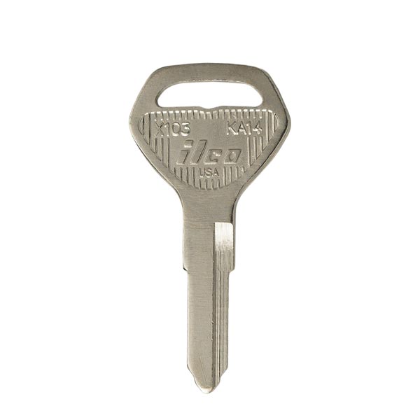 X103 / KA14 - Kawasaki - Motorcycle / ATV Key Blank - ILCO - UHS Hardware X103 / KA14 - Kawasaki - Motorcycle / ATV Key Blank - ILCO - UHS Hardware