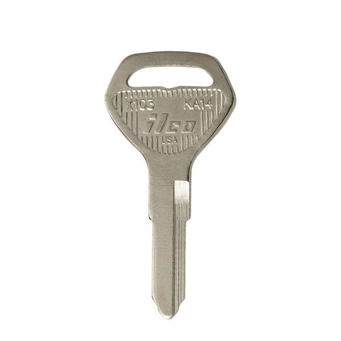X103 / KA14 - Kawasaki - Motorcycle / ATV Key Blank - ILCO - UHS Hardware X103 / KA14 - Kawasaki - Motorcycle / ATV Key Blank - ILCO - UHS Hardware
