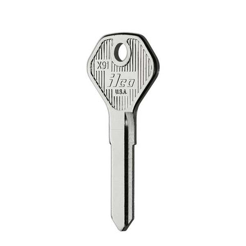 X91 - Kawasaki - Motorcycle / ATV Key Blank - ILCO - UHS Hardware X91 - Kawasaki - Motorcycle / ATV Key Blank - ILCO - UHS Hardware