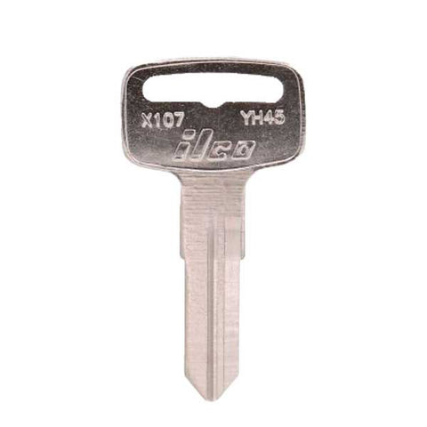 YM45 / X107 - Yamaha - Motorcycle / ATV Key Blank - ILCO - UHS Hardware YM45 / X107 - Yamaha - Motorcycle / ATV Key Blank - ILCO - UHS Hardware