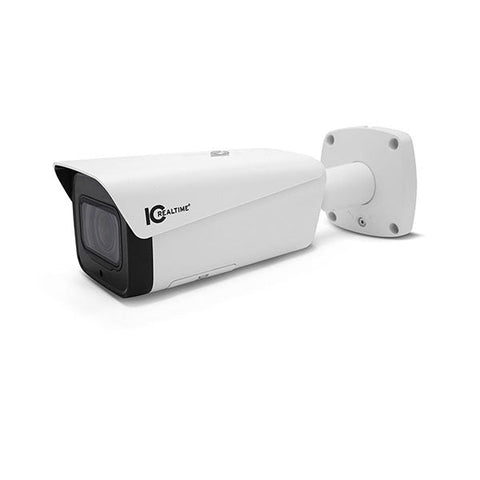 IC Realtime - IPEL-B2012X-IRW2 / 2MP IP Indoor/Outdoor Full Size Bullet Camera / Varifocal 5.3 - 64mm Motorized Lens (58° - 4°) / 492 Feet Smart IR / Ai IC Realtime - IPEL-B2012X-IRW2 / 2MP IP Indoor/Outdoor Full Size Bullet Camera / Varifocal 5.3 - 64mm Motorized Lens (58° - 4°) / 492 Feet Smart IR / Ai