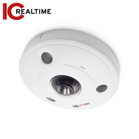 IC Realtime - IPEL-F12F-IRW2 / 12MP IP Indoor/Outdoor 360 Spherical Dome Camera / 1.85mm Fisheye Lens (360 AOV) / 33 Ft IR / Built In Microphone / POE / AI IC Realtime - IPEL-F12F-IRW2 / 12MP IP Indoor/Outdoor 360 Spherical Dome Camera / 1.85mm Fisheye Lens (360 AOV) / 33 Ft IR / Built In Microphone / POE / AI