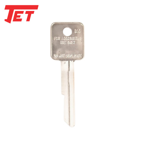 JET - GM B15 Master Key - Passes into GM 6-Cut Keyways - UHS Hardware JET - GM B15 Master Key - Passes into GM 6-Cut Keyways - UHS Hardware