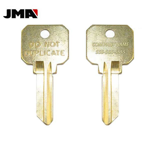 JMA - Custom Personalized Engraved - SC1 (Do Not Duplicate) Key Blanks ( PACK OF 500 ) - UHS Hardware JMA - Custom Personalized Engraved - SC1 (Do Not Duplicate) Key Blanks ( PACK OF 500 ) - UHS Hardware