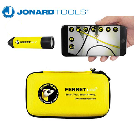 Jonard Tools - Ferret Lite - Multipurpose Wireless Inspection Camera & Cable Pulling Tool - UHS Hardware Jonard Tools - Ferret Lite - Multipurpose Wireless Inspection Camera & Cable Pulling Tool - UHS Hardware