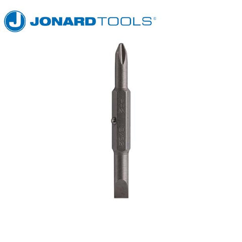 Jonard Tools - Replacement Bit - Phillips #2 & Slotted 9/32" - UHS Hardware Jonard Tools - Replacement Bit - Phillips #2 & Slotted 9/32" - UHS Hardware