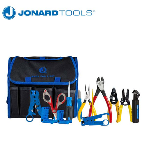 Jonard Tools - Fiber Prep Kit w/ Small & Large Mid Span Slitters - UHS Hardware Jonard Tools - Fiber Prep Kit w/ Small & Large Mid Span Slitters - UHS Hardware