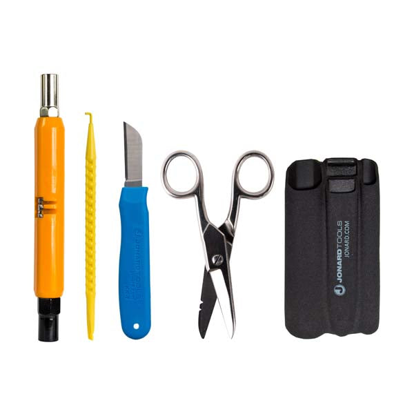 Jonard Tools - 5 Piece Telecom Installer's Kit - UHS Hardware Jonard Tools - 5 Piece Telecom Installer's Kit - UHS Hardware