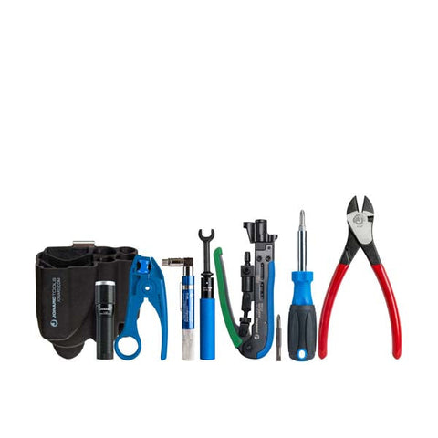Jonard Tools - COAX Tool Kit with Universal Compression Tool for RG59/6/7/11 Cables - UHS Hardware Jonard Tools - COAX Tool Kit with Universal Compression Tool for RG59/6/7/11 Cables - UHS Hardware