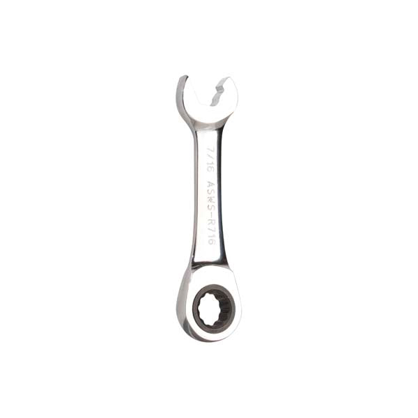Jonard Tools - Ratcheting Stubby Speed Wrench - 7/16" - UHS Hardware Jonard Tools - Ratcheting Stubby Speed Wrench - 7/16" - UHS Hardware