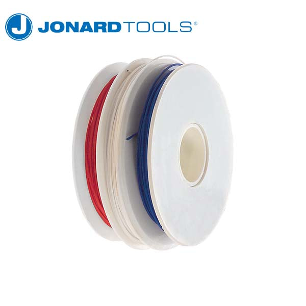 Jonard Tools - 30 AWG Kynar Wire - Red White Blue - 50 ft (Three Rolls) - UHS Hardware Jonard Tools - 30 AWG Kynar Wire - Red White Blue - 50 ft (Three Rolls) - UHS Hardware