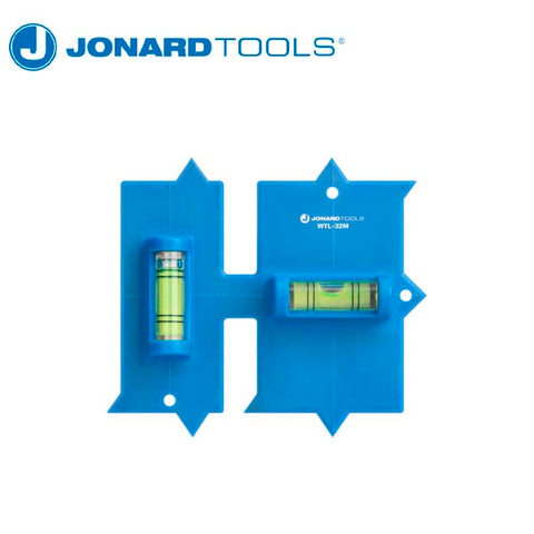 Jonard Tools - Wall Box Template & Level for Metal Boxes - 1-Gang and 2-Gang - UHS Hardware Jonard Tools - Wall Box Template & Level for Metal Boxes - 1-Gang and 2-Gang - UHS Hardware