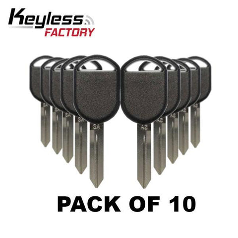 10 x Ford H92-PT Transponder Key (Bundle of 10) - UHS Hardware 10 x Ford H92-PT Transponder Key (Bundle of 10) - UHS Hardware