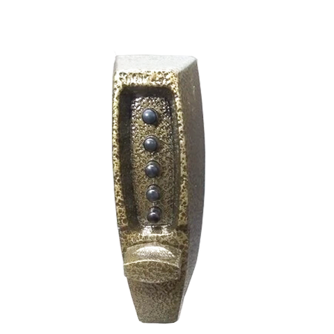 Simplex 7108 Mechanical Pushbutton Deadbolt Keyless Lock - 060 - Gold Vein - UHS Hardware Simplex 7108 Mechanical Pushbutton Deadbolt Keyless Lock - 060 - Gold Vein - UHS Hardware