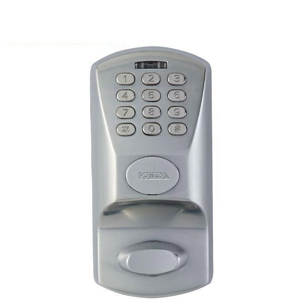 E-Plex 1502 Electronic Pushbutton Keyless Lock - Deadbolt - 626 - Satin Chrome - w/ Key Override - UHS Hardware E-Plex 1502 Electronic Pushbutton Keyless Lock - Deadbolt - 626 - Satin Chrome - w/ Key Override - UHS Hardware