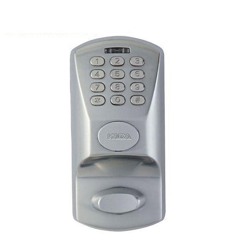 E-Plex 1502 Electronic Pushbutton Keyless Lock - Deadbolt - 626 - Satin Chrome - w/ Key Override - UHS Hardware E-Plex 1502 Electronic Pushbutton Keyless Lock - Deadbolt - 626 - Satin Chrome - w/ Key Override - UHS Hardware