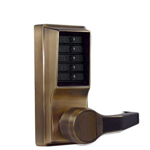 Simplex - LR1031 - Mechanical Pushbutton Cylindrical Lever Set - Passage - 2¾" Backset - Optional Finish - RH/RHR - UHS Hardware Simplex - LR1031 - Mechanical Pushbutton Cylindrical Lever Set - Passage - 2¾" Backset - Optional Finish - RH/RHR - UHS Hardware
