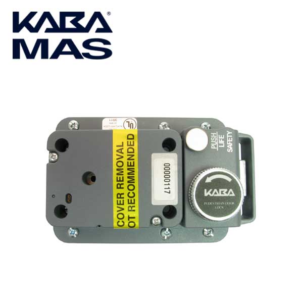 KABA MAS - X10 - High Security Electronic Combination Lock - Backlit  Display - Self-Powered - Round Deadbolt - 4.5