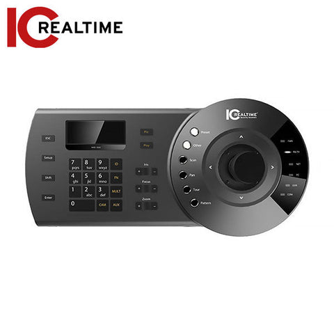 IC Realtime - KB300 / Network Based High Speed Controller 3D PTZ/DVR Joystick IC Realtime - KB300 / Network Based High Speed Controller 3D PTZ/DVR Joystick