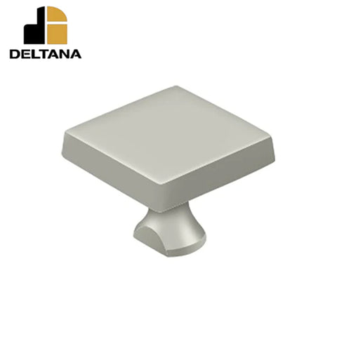 Deltana - Solid Brass Square Knob For Heavy Duty Bolt - Optional Finish Deltana - Solid Brass Square Knob For Heavy Duty Bolt - Optional Finish