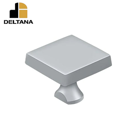 Deltana - Solid Brass Square Knob For Heavy Duty Bolt - Optional Finish Deltana - Solid Brass Square Knob For Heavy Duty Bolt - Optional Finish