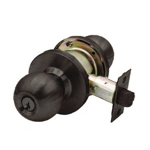Commercial Door Knob Set - Double Sided - 2-3/4” Standard Backset - Oil Rubbed Bronze - Institution - Grade 2 - UHS Hardware Commercial Door Knob Set - Double Sided - 2-3/4” Standard Backset - Oil Rubbed Bronze - Institution - Grade 2 - UHS Hardware