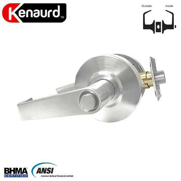 Commercial Lever Handle - 2-3/4” Standard Backset - Satin Chrome - Privacy - Grade 2 - UHS Hardware Commercial Lever Handle - 2-3/4” Standard Backset - Satin Chrome - Privacy - Grade 2 - UHS Hardware