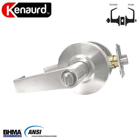 10 x Commercial Lever Handle - 2-3/4” Standard Backset - Satin Chrome - Entrance - Grade 2 - UHS Hardware 10 x Commercial Lever Handle - 2-3/4” Standard Backset - Satin Chrome - Entrance - Grade 2 - UHS Hardware