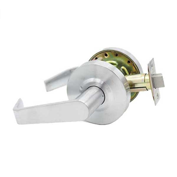 Commercial Lever Handle - 2-3/4” Standard Backset - Satin Chrome - Passage - Grade 2 - UHS Hardware Commercial Lever Handle - 2-3/4” Standard Backset - Satin Chrome - Passage - Grade 2 - UHS Hardware