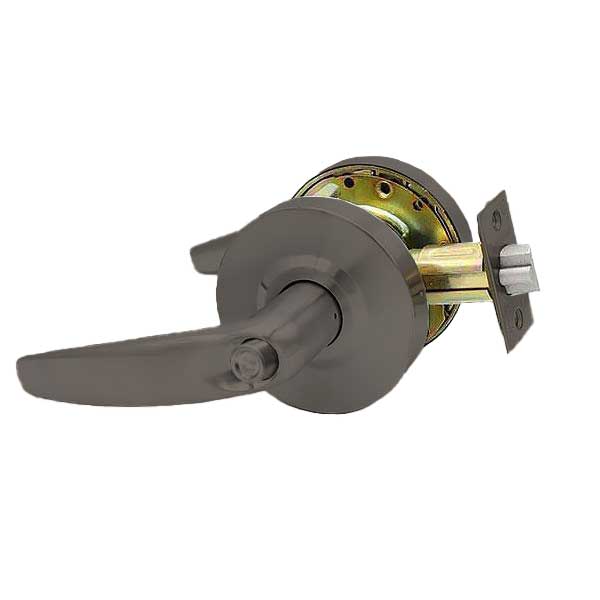 Commercial Lever Handle - Contemporary Design - 2-3/4” Standard Backset - Oil Rubbed Bronze - Entrance - Grade 2 - UHS Hardware Commercial Lever Handle - Contemporary Design - 2-3/4” Standard Backset - Oil Rubbed Bronze - Entrance - Grade 2 - UHS Hardware