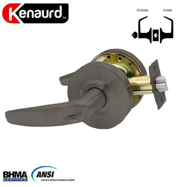 Commercial Lever Handle - Contemporary Design - 2-3/4” Standard Backset - Oil Rubbed Bronze - Storeroom - Grade 2 - UHS Hardware Commercial Lever Handle - Contemporary Design - 2-3/4” Standard Backset - Oil Rubbed Bronze - Storeroom - Grade 2 - UHS Hardware