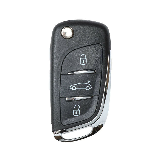 KEYDIY - Generic Style - 3-Button Flip Key Blank - Black (KD-B11DS) - UHS Hardware KEYDIY - Generic Style - 3-Button Flip Key Blank - Black (KD-B11DS) - UHS Hardware