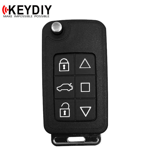 KEYDIY - 6-Button Garage Door & Automotive Remote Blank (KD-F01) - UHS Hardware KEYDIY - 6-Button Garage Door & Automotive Remote Blank (KD-F01) - UHS Hardware