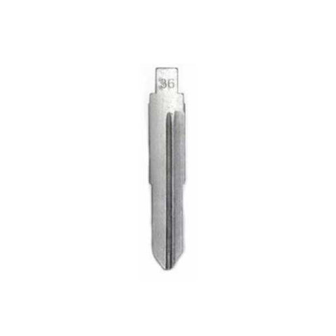 KEYDIY - HY16 - Flip Key Blade - #36 - For Xhorse / Keydiy Universal Remote Flip Keys - Pack of 10 - UHS Hardware KEYDIY - HY16 - Flip Key Blade - #36 - For Xhorse / Keydiy Universal Remote Flip Keys - Pack of 10 - UHS Hardware