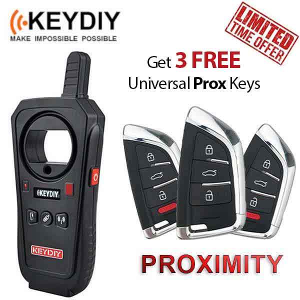 KEYDIY - KD X2 Remote Maker / Cloning Tool w/ 3 FREE Universal PROX Keys - LIMITED OFFER - UHS Hardware